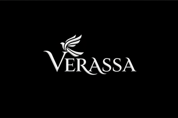Verassa White Logo